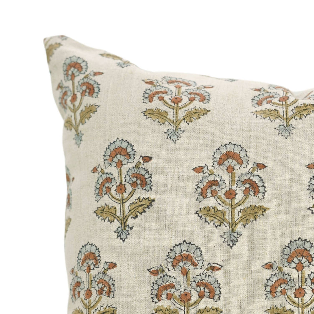 Clarette Blockprint Pillow Cover