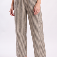 Pinstripe Drawstring Pants