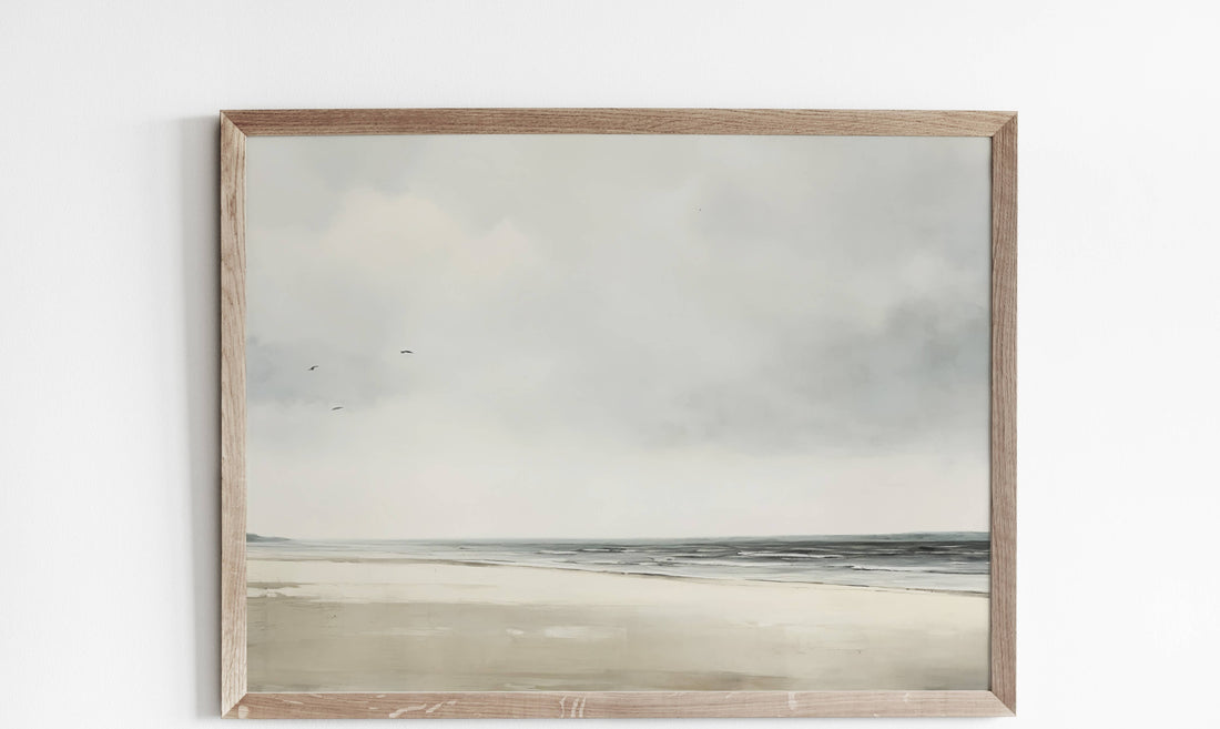 Seaside Landscape Art Print  5"x7"