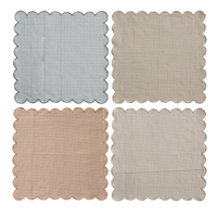 Cotton Scalloped Napkins