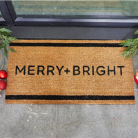 Large Doormat - Merry & Bright
