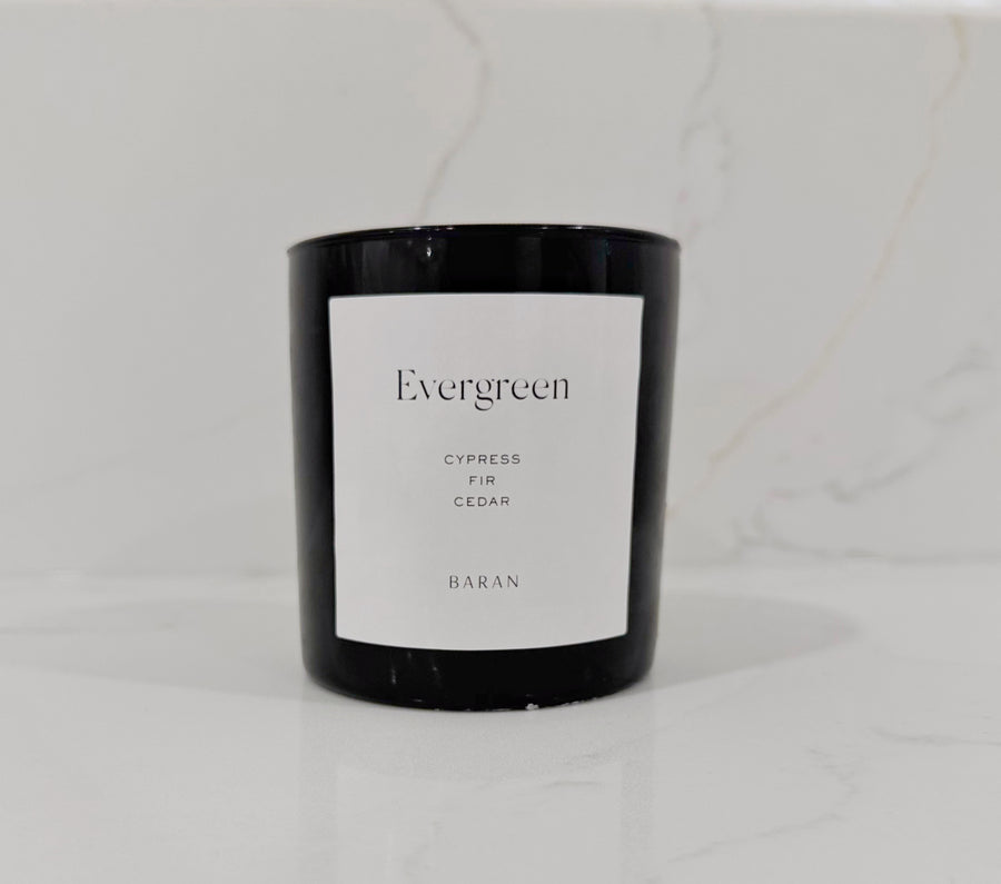 Evergreen Holiday Candle
