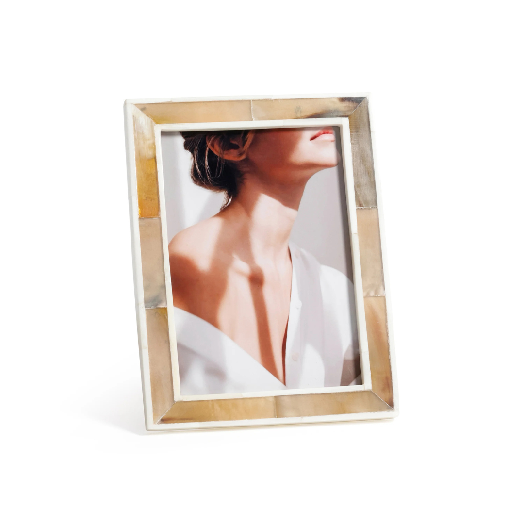 Haven Brown Horn Frame - 5x7