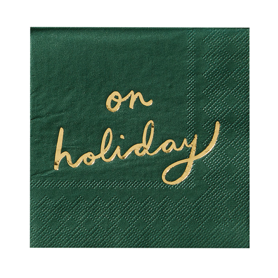 Cocktail Napkins - On Holiday