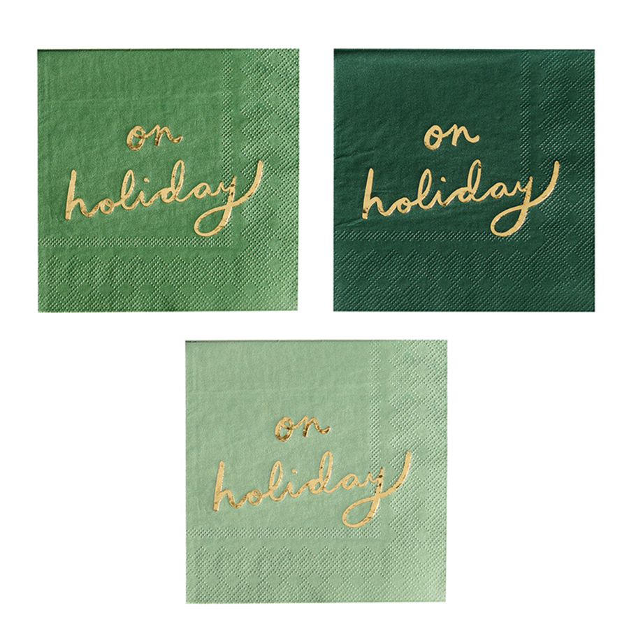 Cocktail Napkins - On Holiday