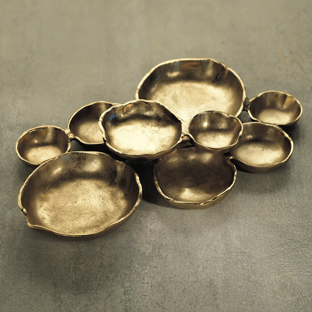 Cluster of Nine Serving Bowls