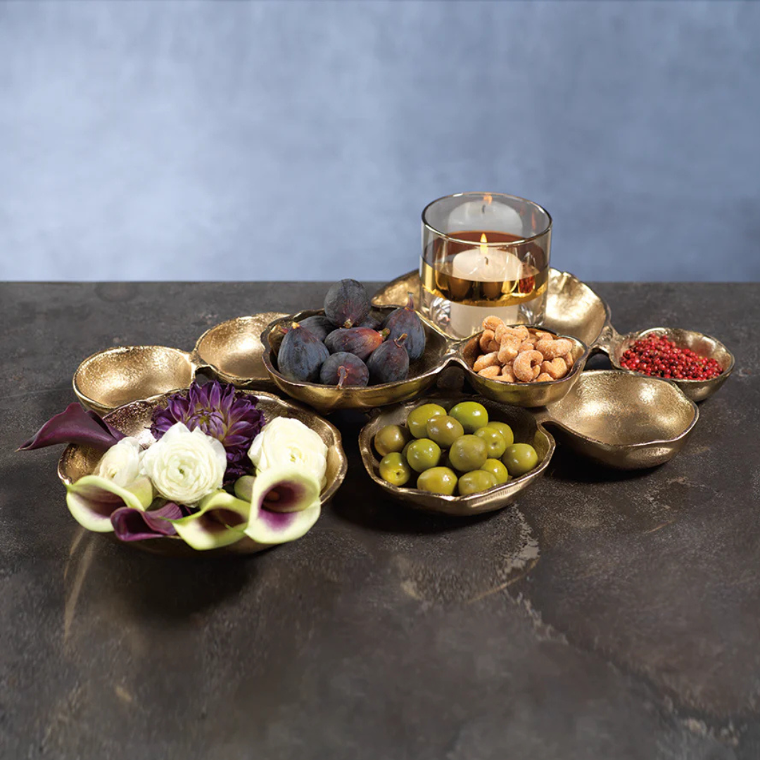 Cluster of Nine Serving Bowls