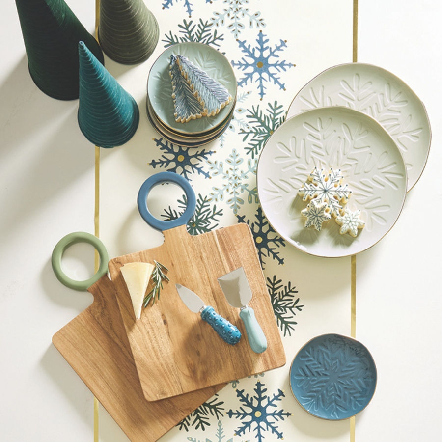 Ceramic Snowflake Tray