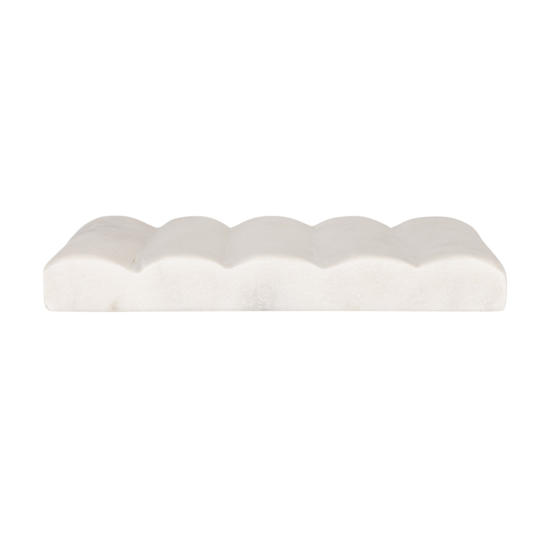 Curved Marble Soap Dish