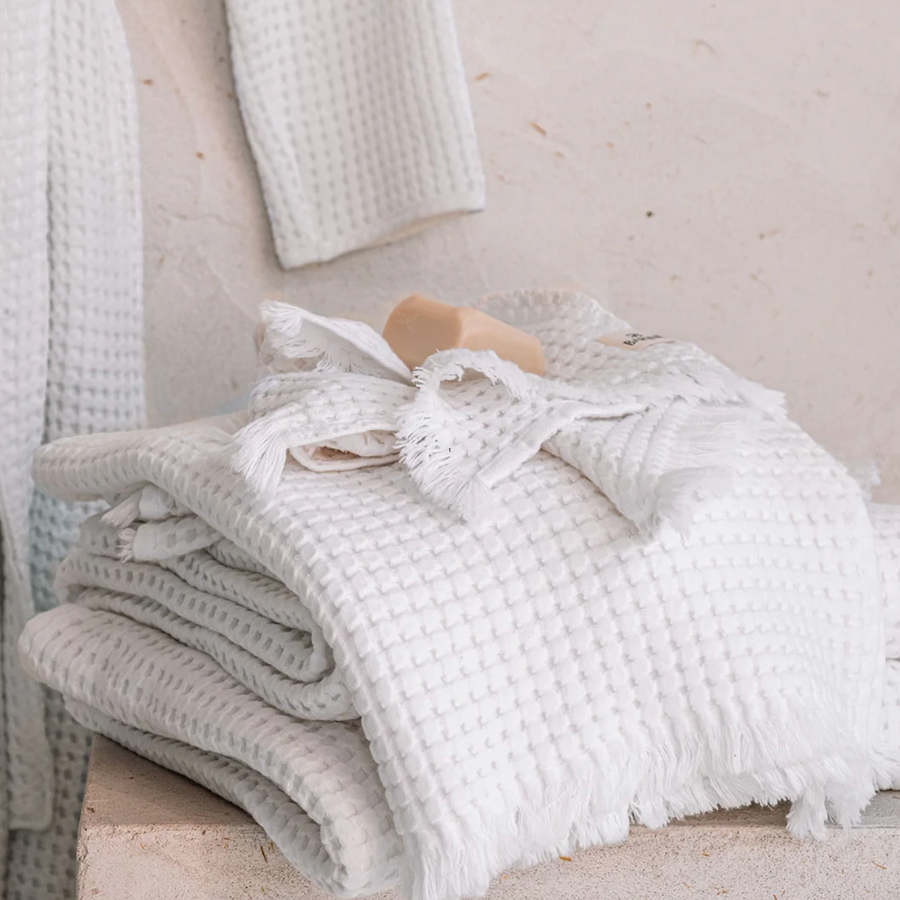 Waffle Bath Towel