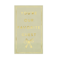 You're Our Favorite Guest Cocktail Napkins