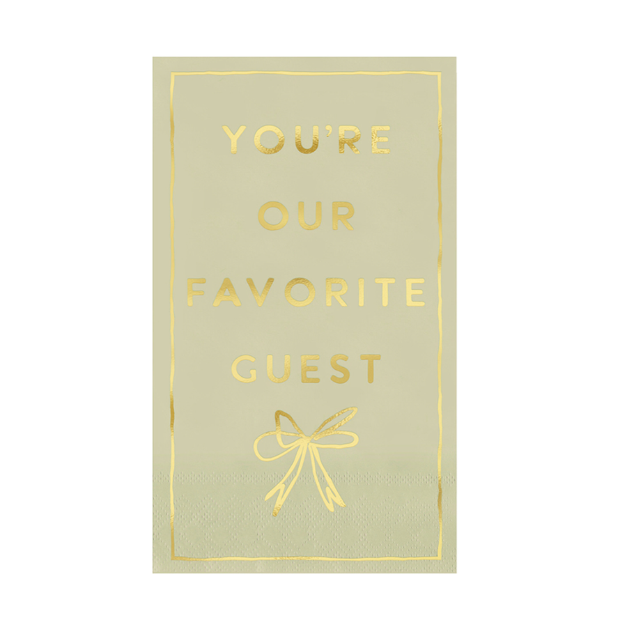 You're Our Favorite Guest Cocktail Napkins