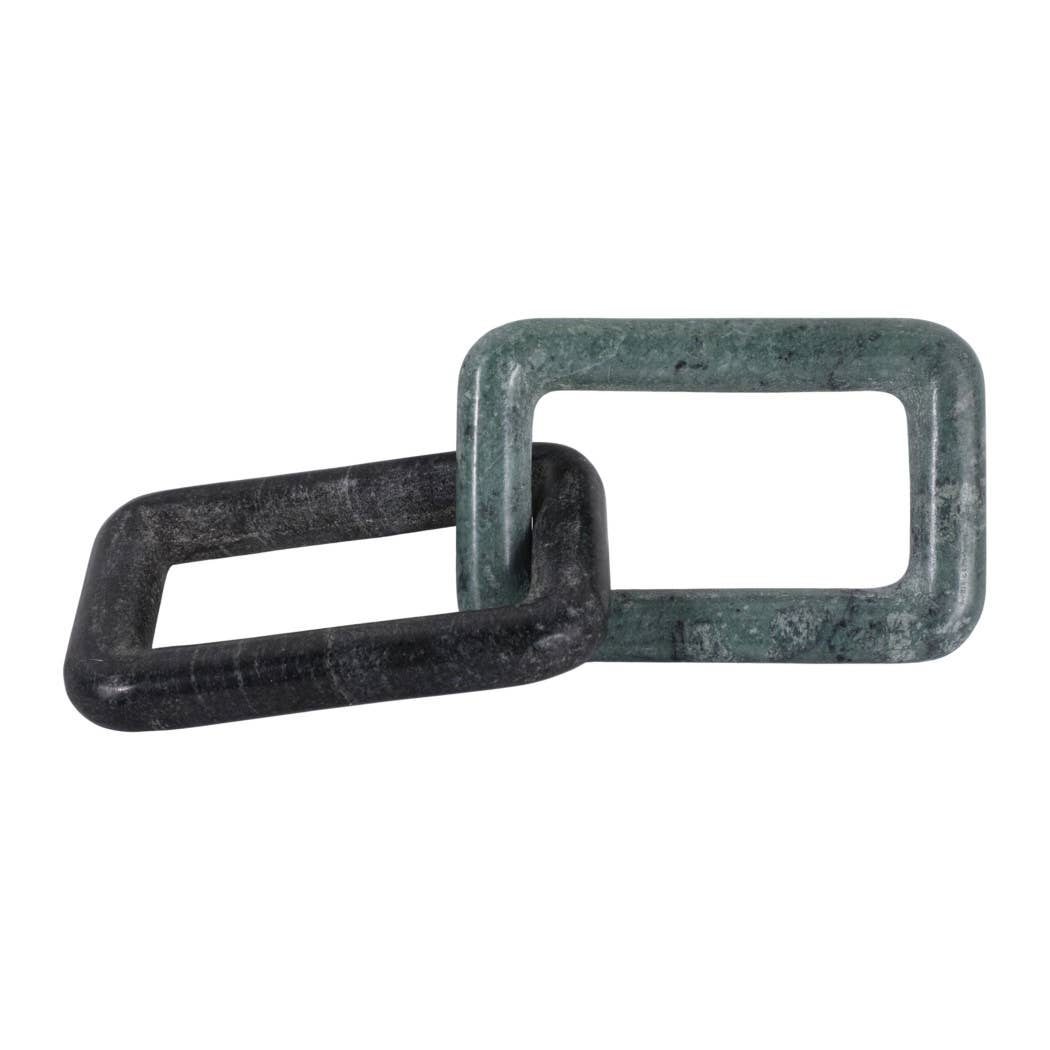 Black & Green Marble Links