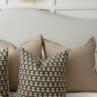 Sage Print Pillow Cover