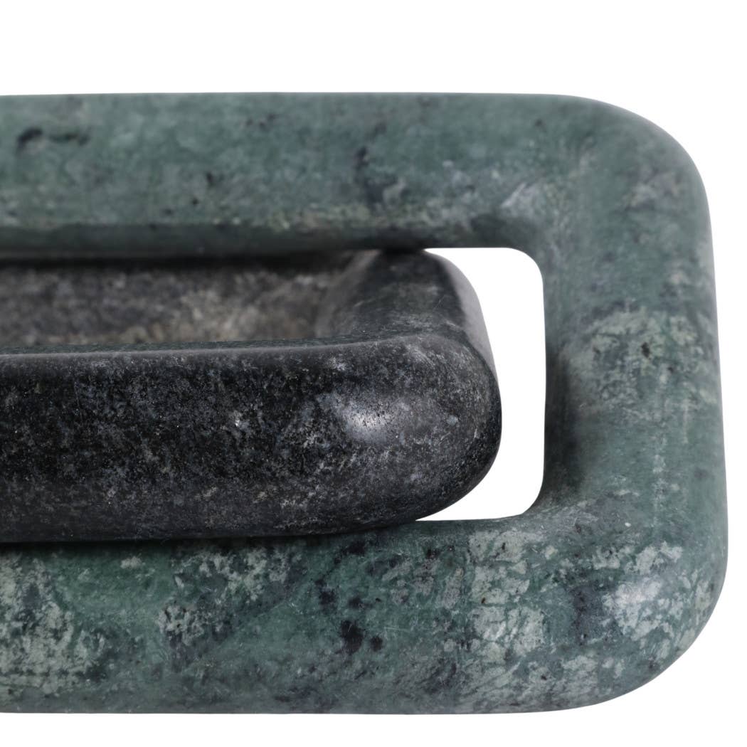 Black & Green Marble Links