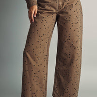 Polka Dot Barrel Pants