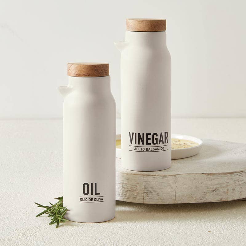 Oil + Vinegar Bottles Set