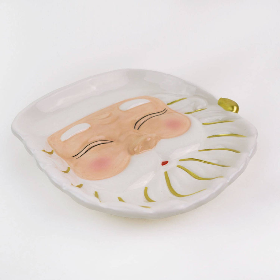 Santa Dessert Plate