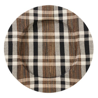 Plaid Hyacinth Charger