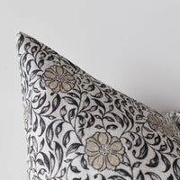Fleur de Vie Floral Pillow Cover