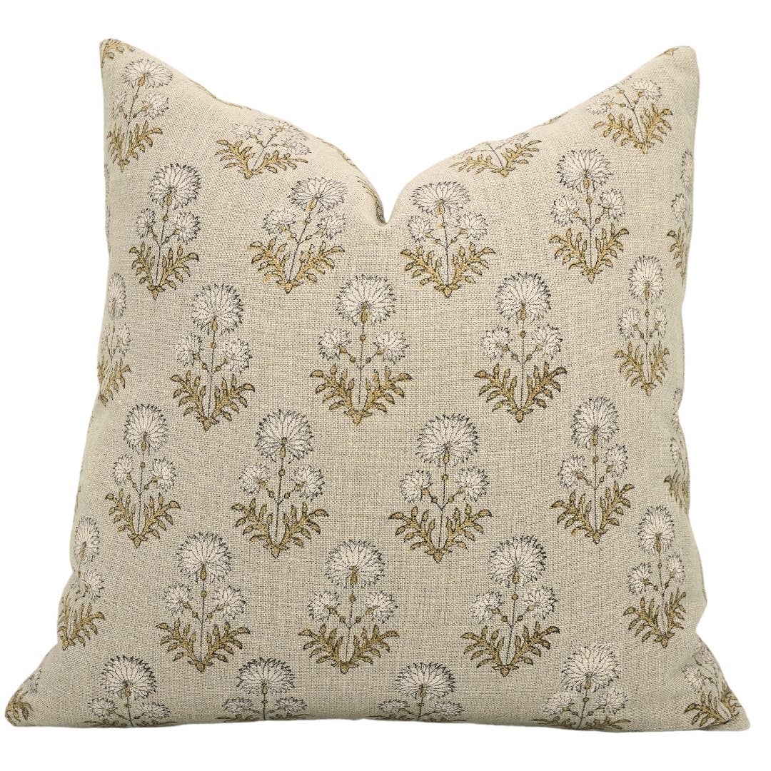 Rishi Block Print Pillow Cover