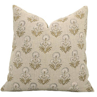 Rishi Block Print Pillow Cover