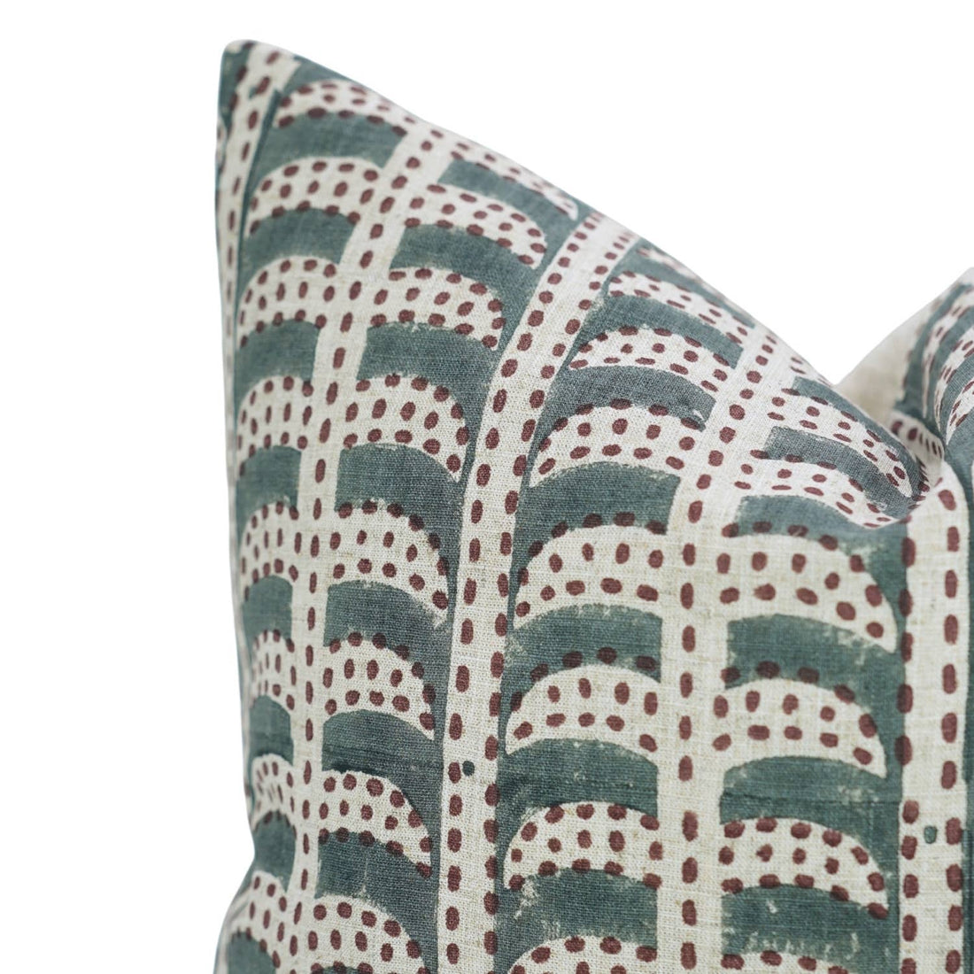 Block Linen Pillow Cover