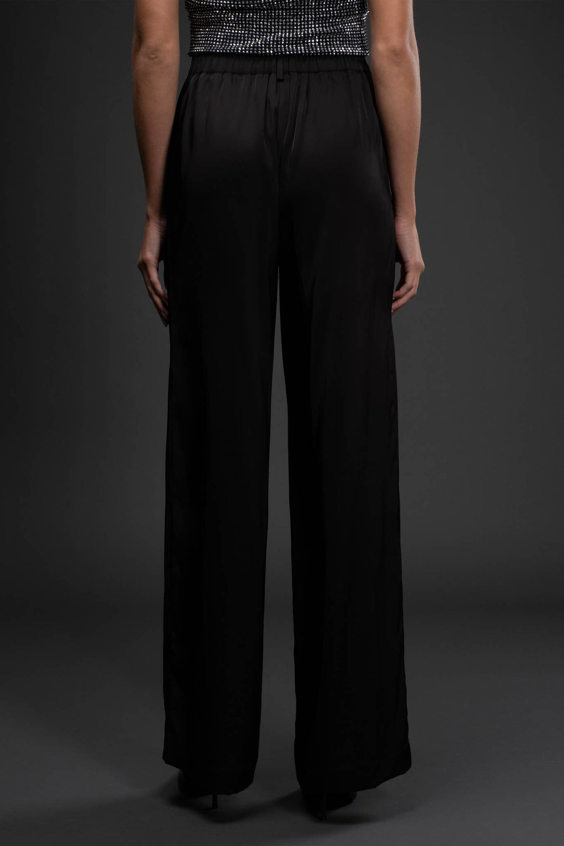 Satin Wide Leg Pants