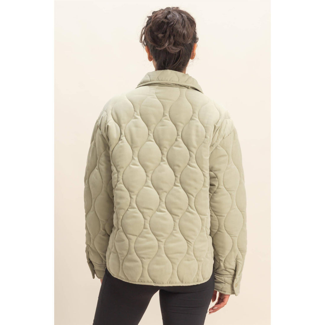 Quilted Half Zip