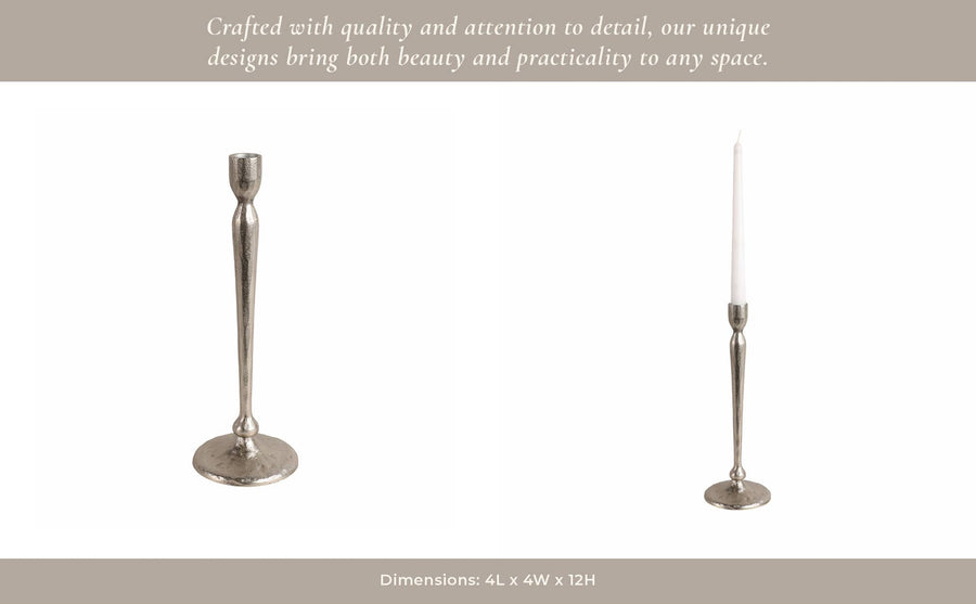 Iron Taper Candle Holder