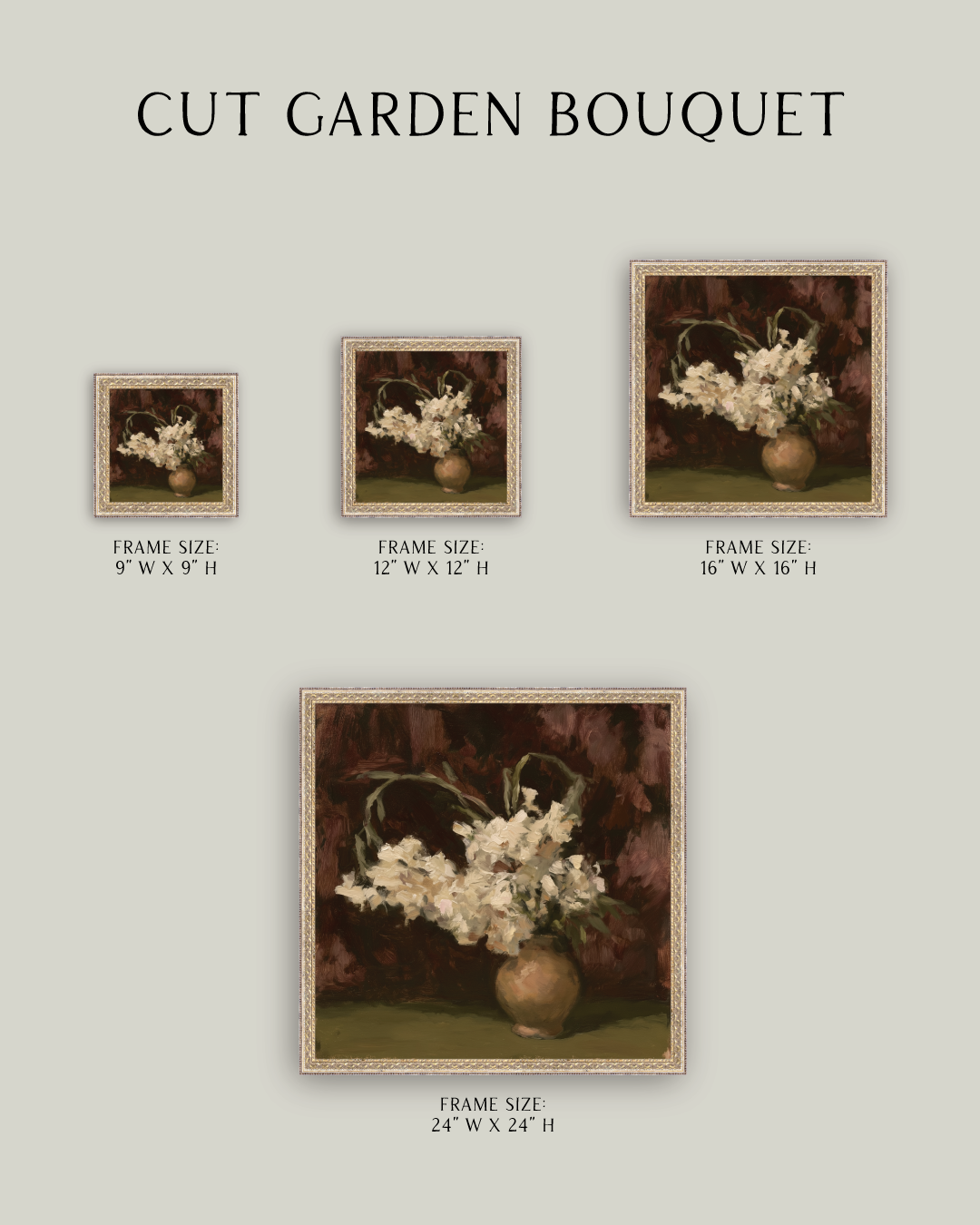 Cut Garden Bouquet Art