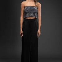 Satin Wide Leg Pants