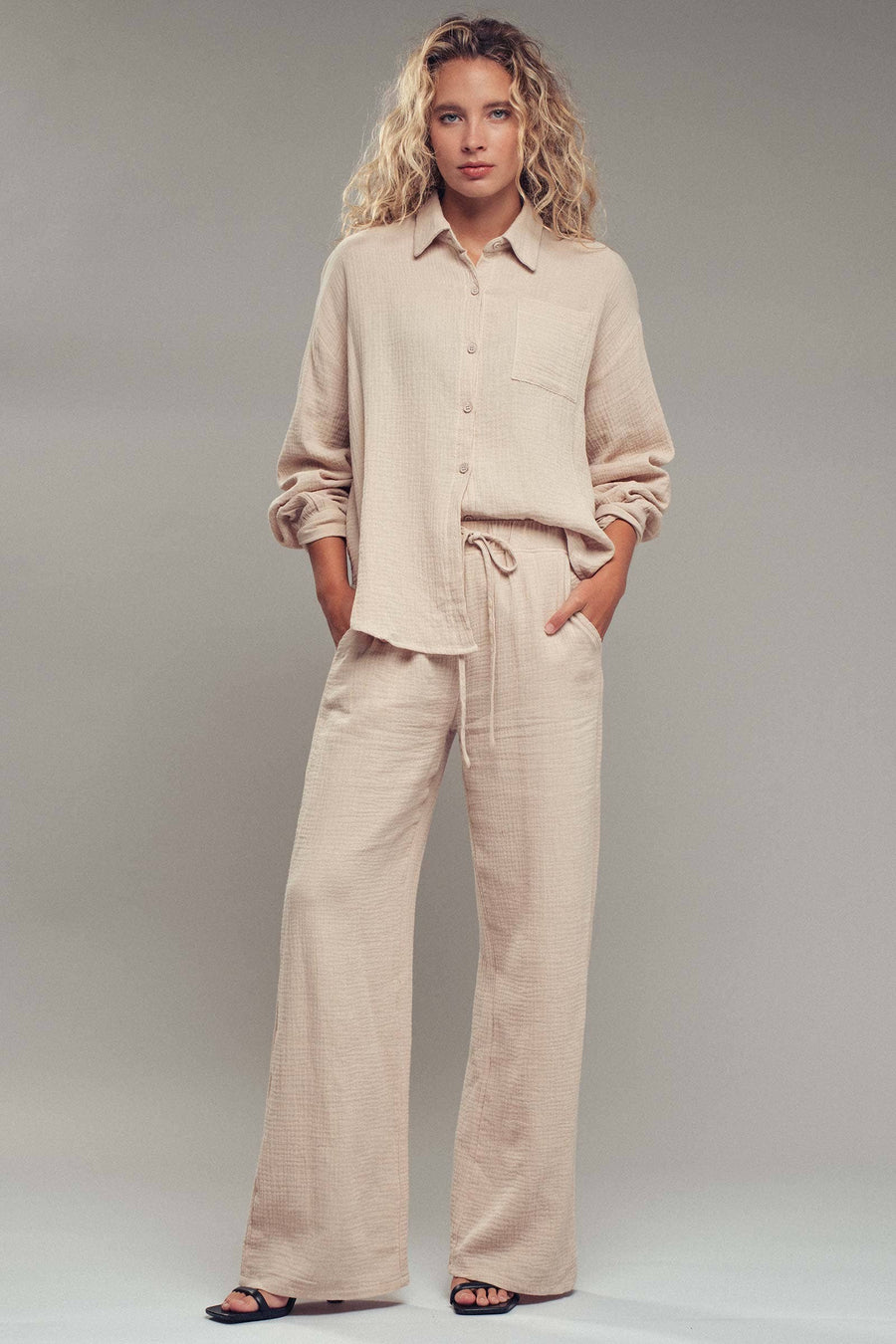 Cotton Gauze Lounge Set