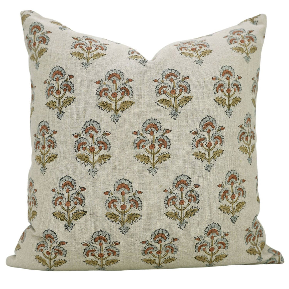 Clarette Blockprint Pillow Cover