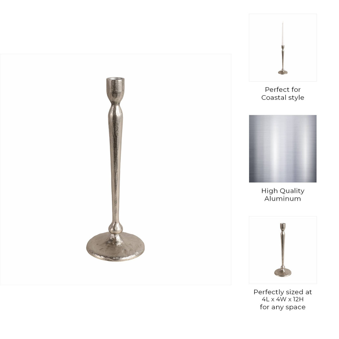 Iron Taper Candle Holder