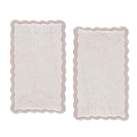 Ziggy Scalloped Bathmat