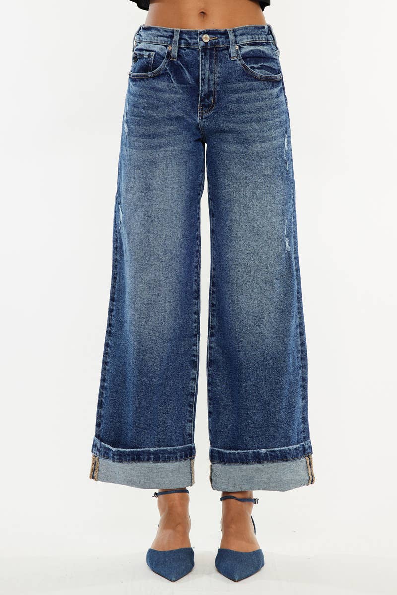 Abigail Wide Leg Jean