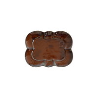 Stoneware Scalloped  Plate