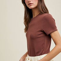 Ribbed Tee