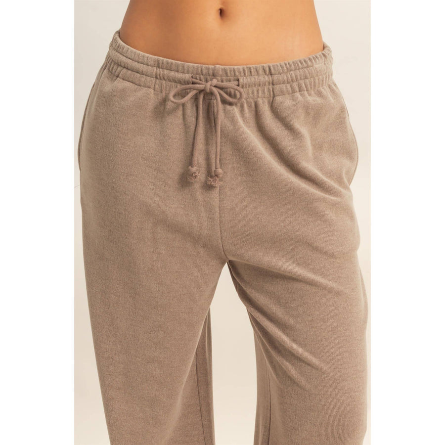 Soft Ribbed Joggers