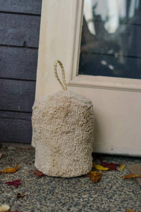 Cotton Shag Doorstop