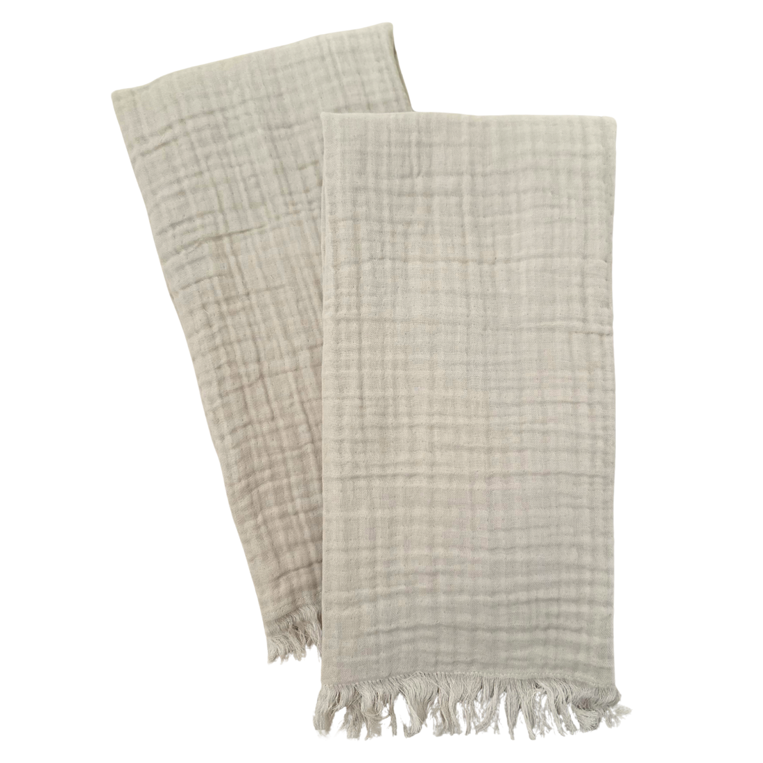 Taupe Gauze Tea Towels