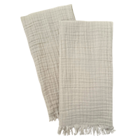 Taupe Gauze Tea Towels