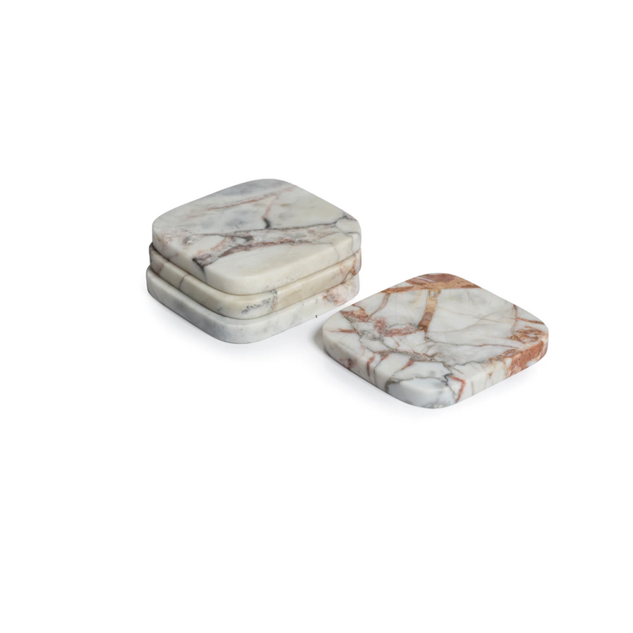 Matte Marble Coasters