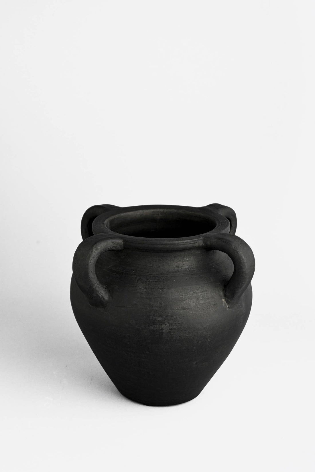Black Terracotta Vase
