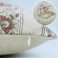 Buta Linen Pillow Cover 20x20