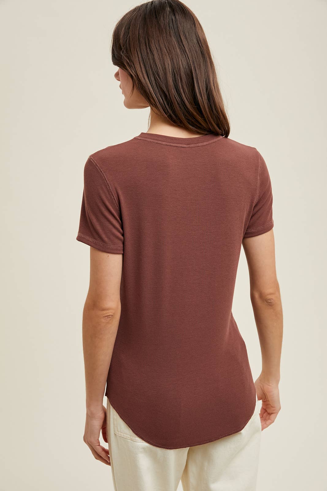 Ribbed Tee