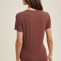Ribbed Tee
