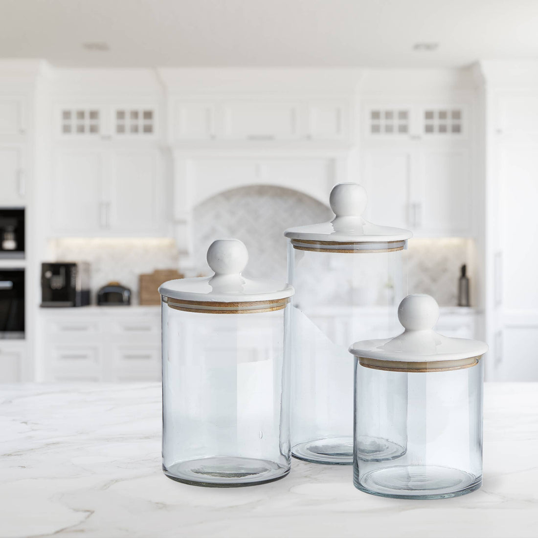 Petaluma Canisters, Set of 3