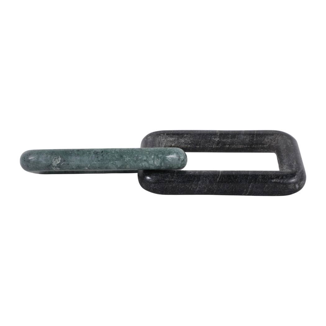 Black & Green Marble Links